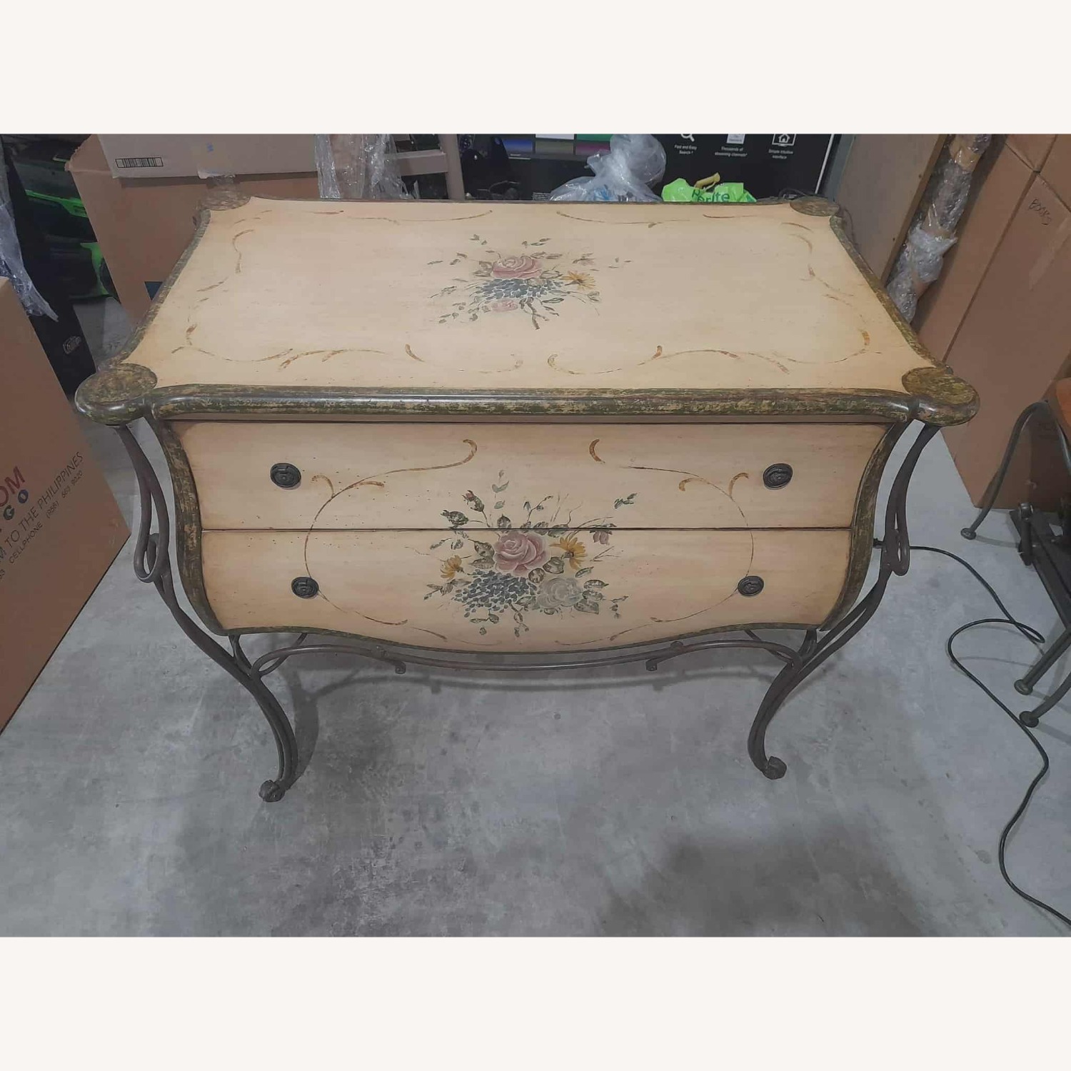 Vintage/Antique Finds Wood Chest - image-4