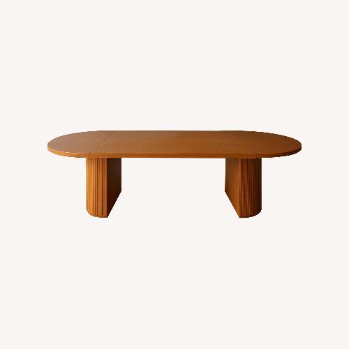 Used Transformer Extendable Table - 100% Solid Oak for sale on AptDeco