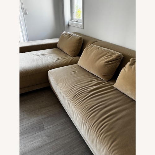 Used Restoration Hardware Cortona Left Arm chaise for sale on AptDeco