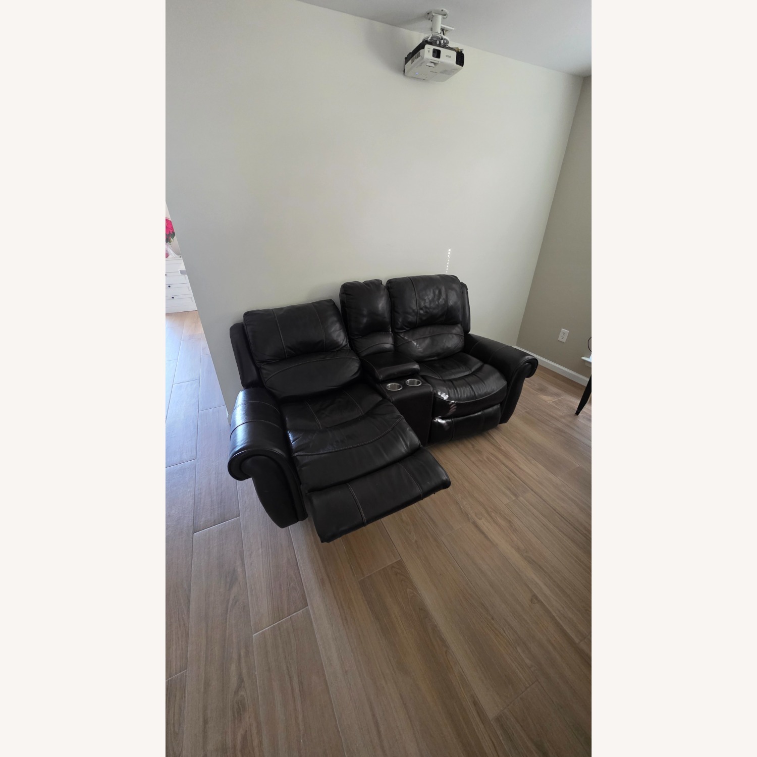 Two-seater Leather Recliner  - image-2