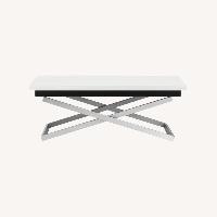 BoConcept White Metal Coffee Table