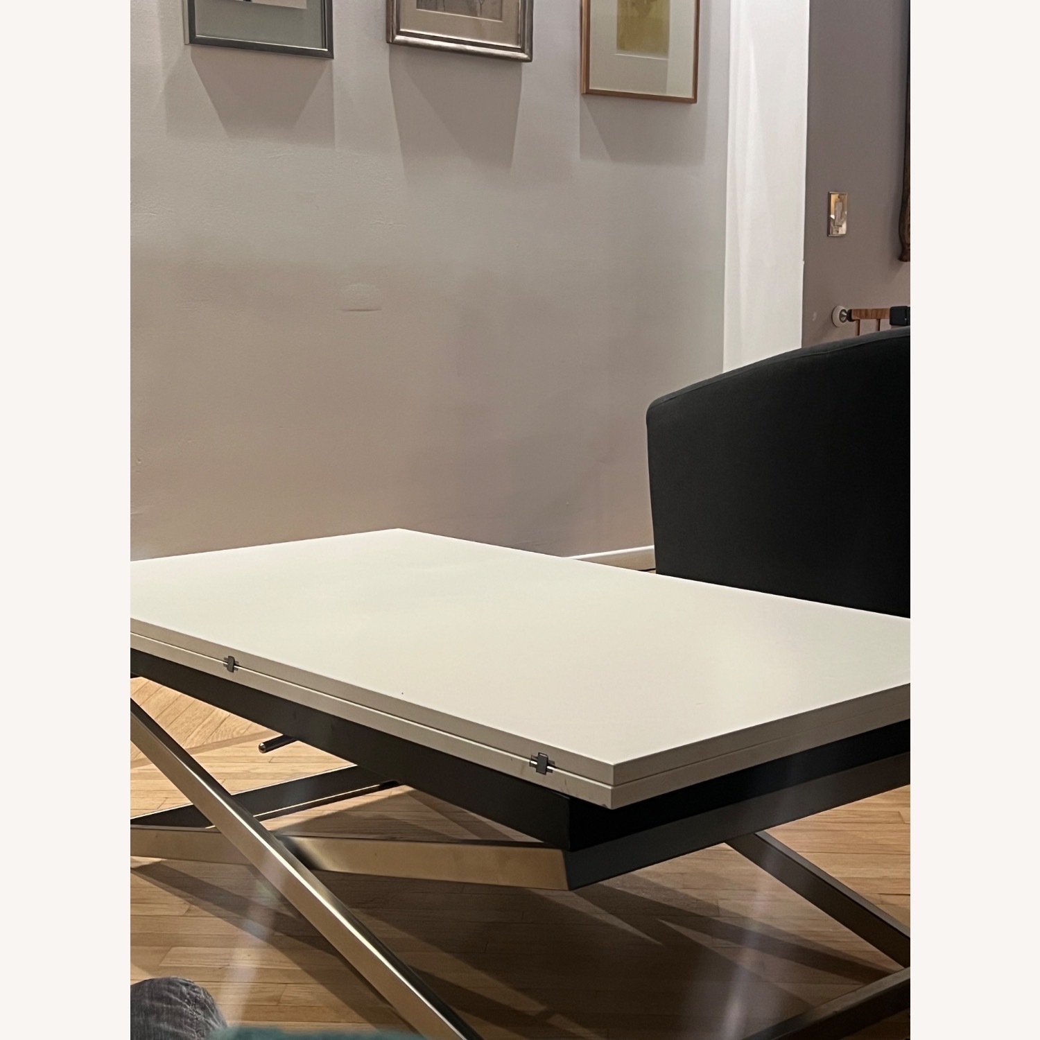 BoConcept White Metal Coffee Table - image-2