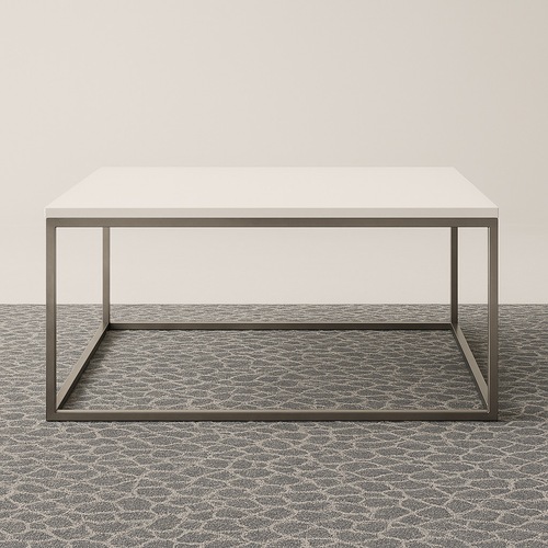 Used BoConcept White Metal Coffee Table for sale on AptDeco