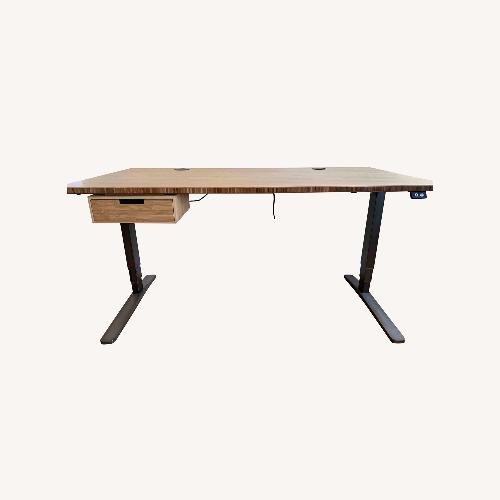 Used Uplift Standing Desk V2 Natural Bamboo Desk for sale on AptDeco