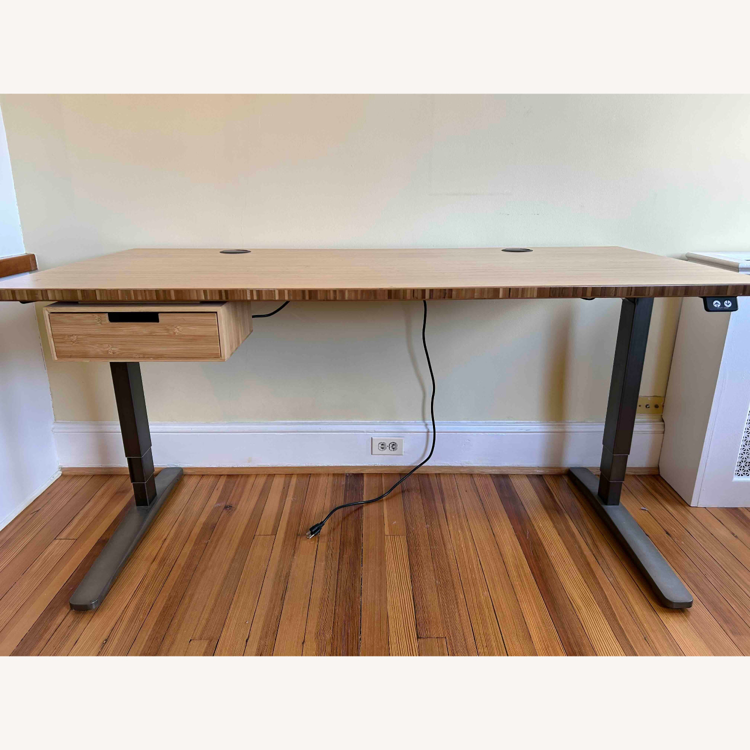 Uplift Standing Desk V2 Natural Bamboo Desk - image-1