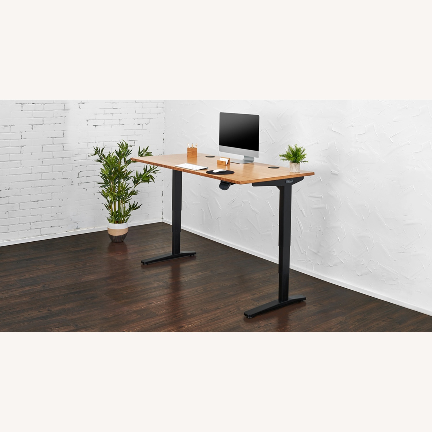 Uplift Standing Desk V2 Natural Bamboo Desk - image-5