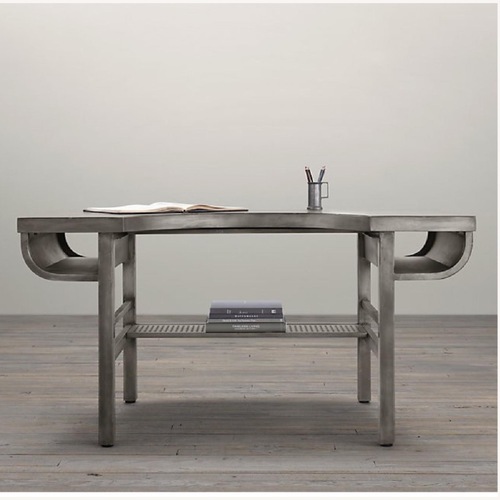 Used Restoration Hardware French Factory Metal Desk for sale on AptDeco