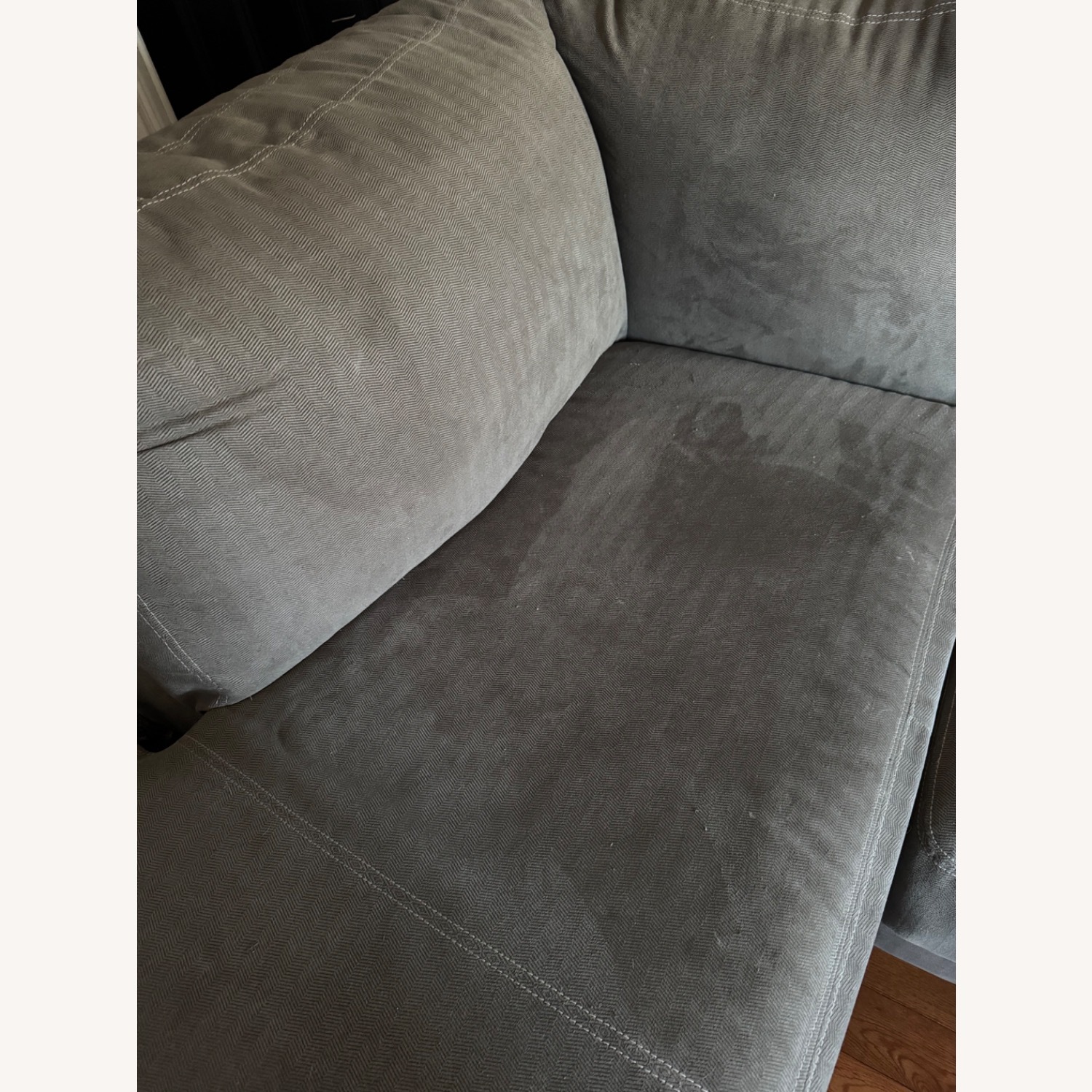 Ashley Furniture Darcy Dark Gray 2 Piece Sectional - image-3