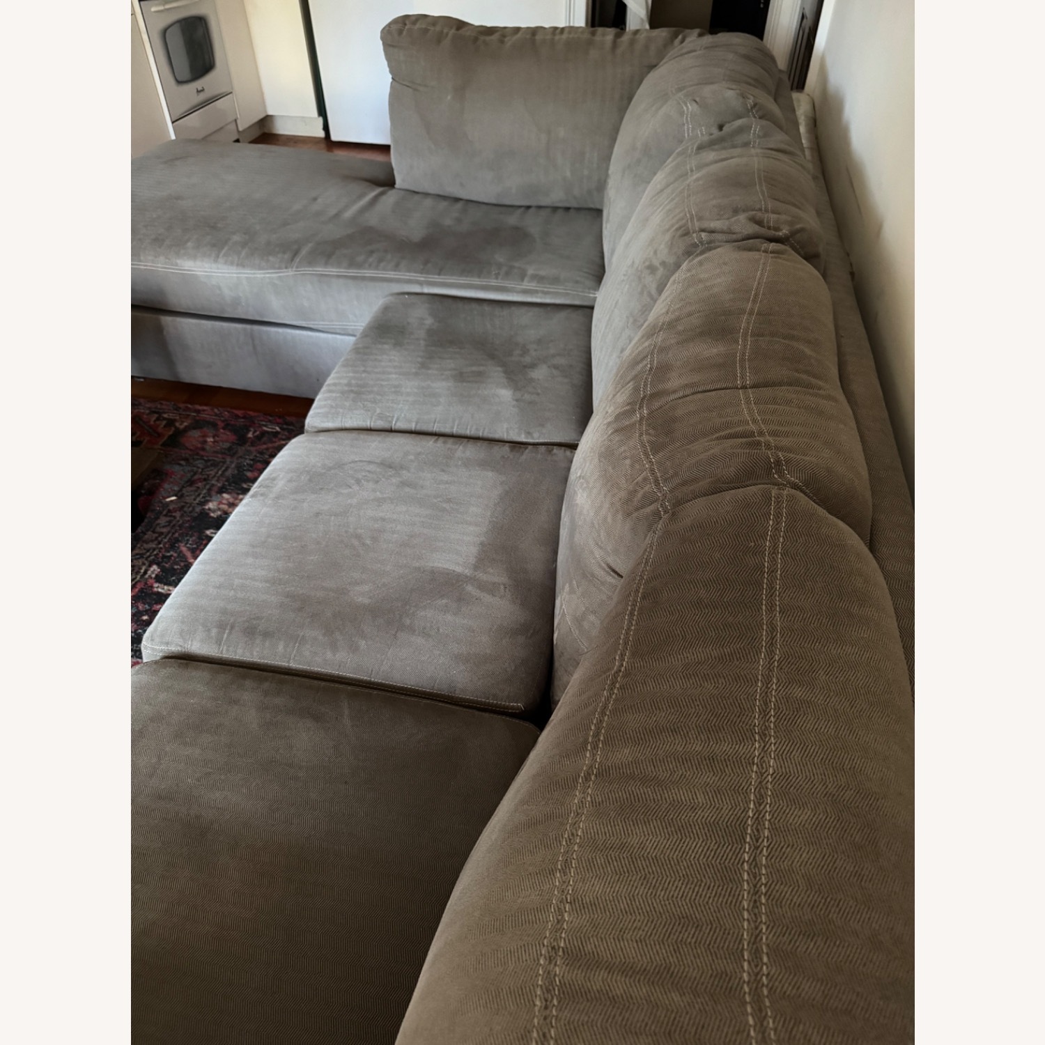 Ashley Furniture Darcy Dark Gray 2 Piece Sectional - image-4