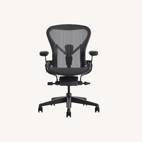 Used Herman Miller Aeron Black Office Chair for sale on AptDeco