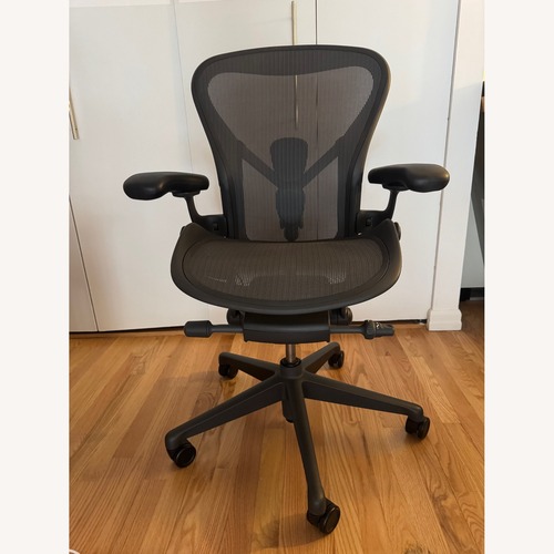 Used Herman Miller Aeron Black Office Chair for sale on AptDeco