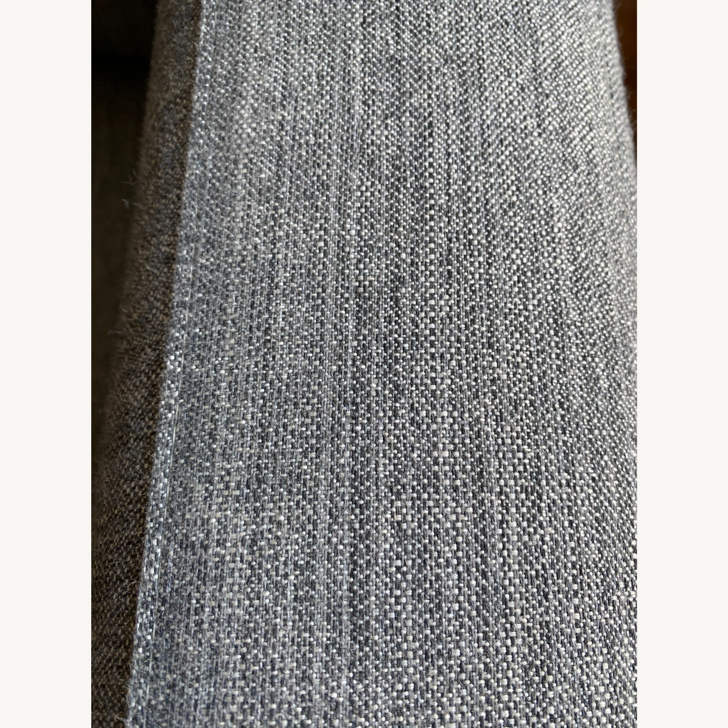 Pottery Barn Jake Gray Sofa and Ottoman - image-7