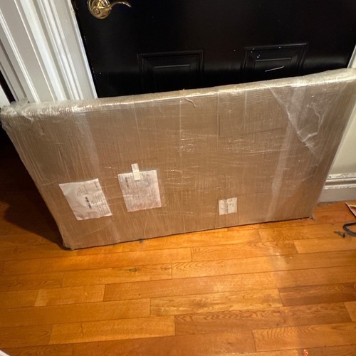 Used Handmade Wooden Wall-Mounted Folding Table for sale on AptDeco