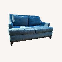Jonathan Louis Furniture Blue 2 Seater Sofa