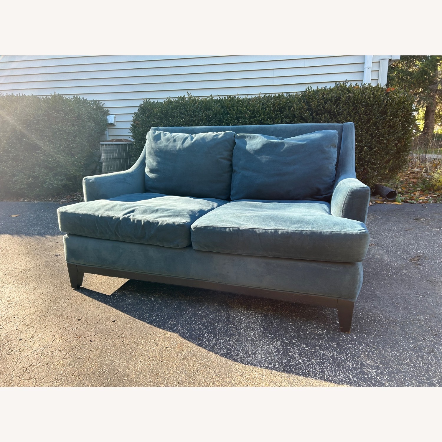 Jonathan Louis Furniture Blue 2 Seater Sofa - image-3