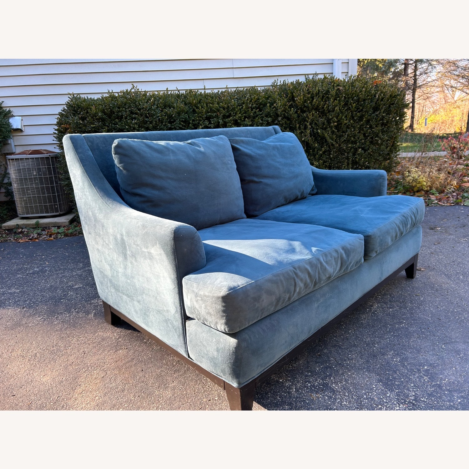 Jonathan Louis Furniture Blue 2 Seater Sofa - image-2