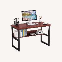 Wayfair Inbox Zero Dark Brown Desk
