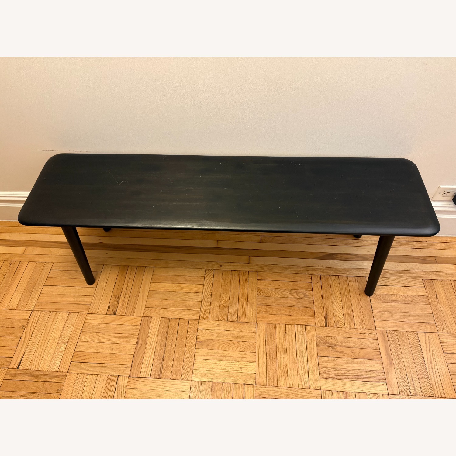 EQ3 Black Wood Bench - image-2