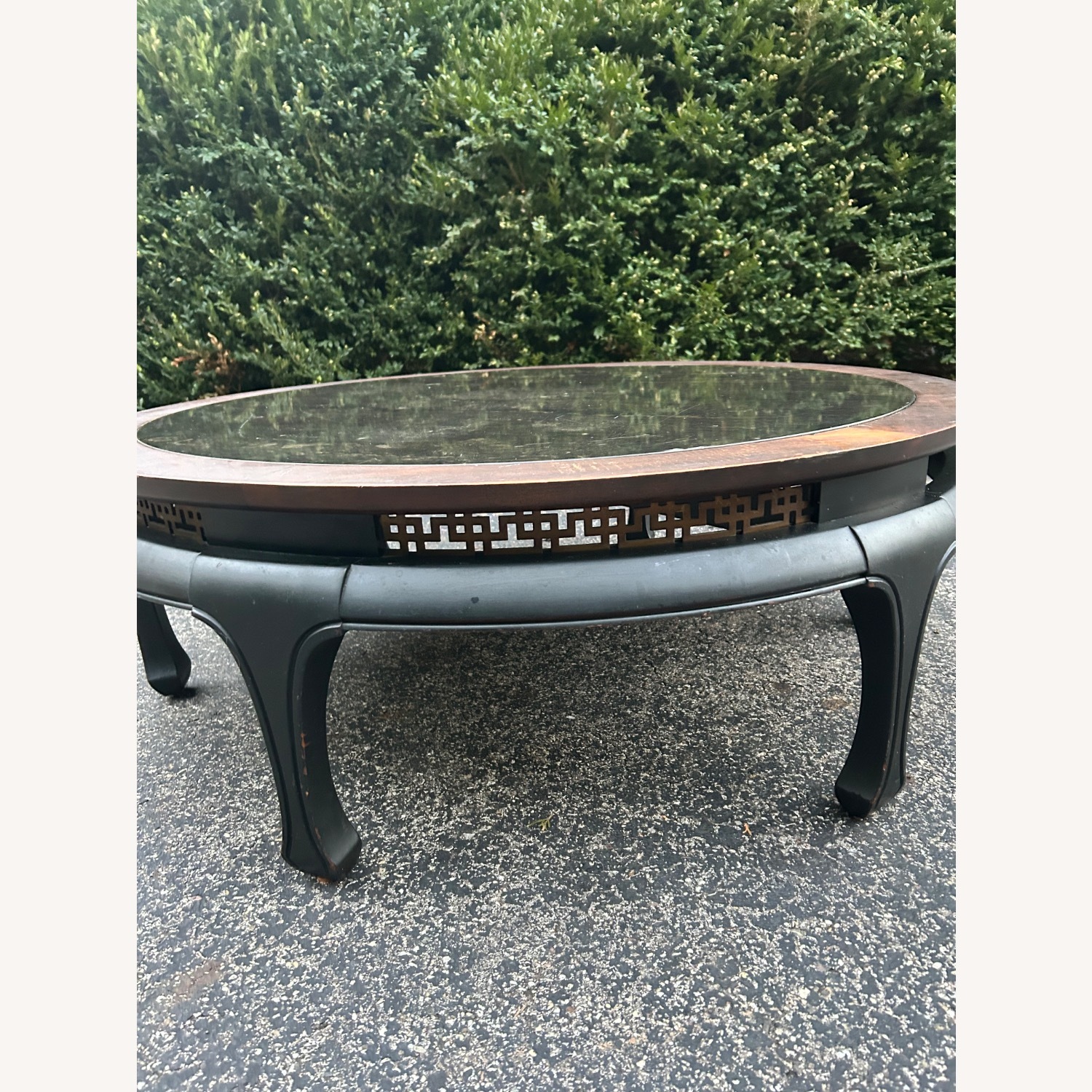 Vintage MCM Ming Style Coffee Table Cocktail Table - image-1