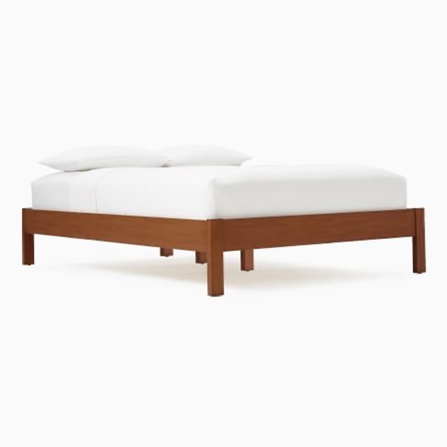 West Elm Simple Bed - Twin in Acorn - image-1