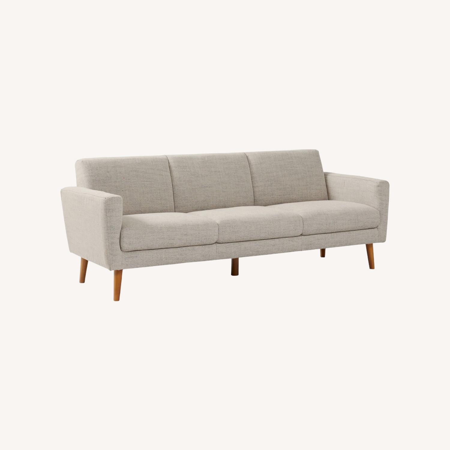 West Elm 82’ Oliver Sofa in Twill Dove  - image-0