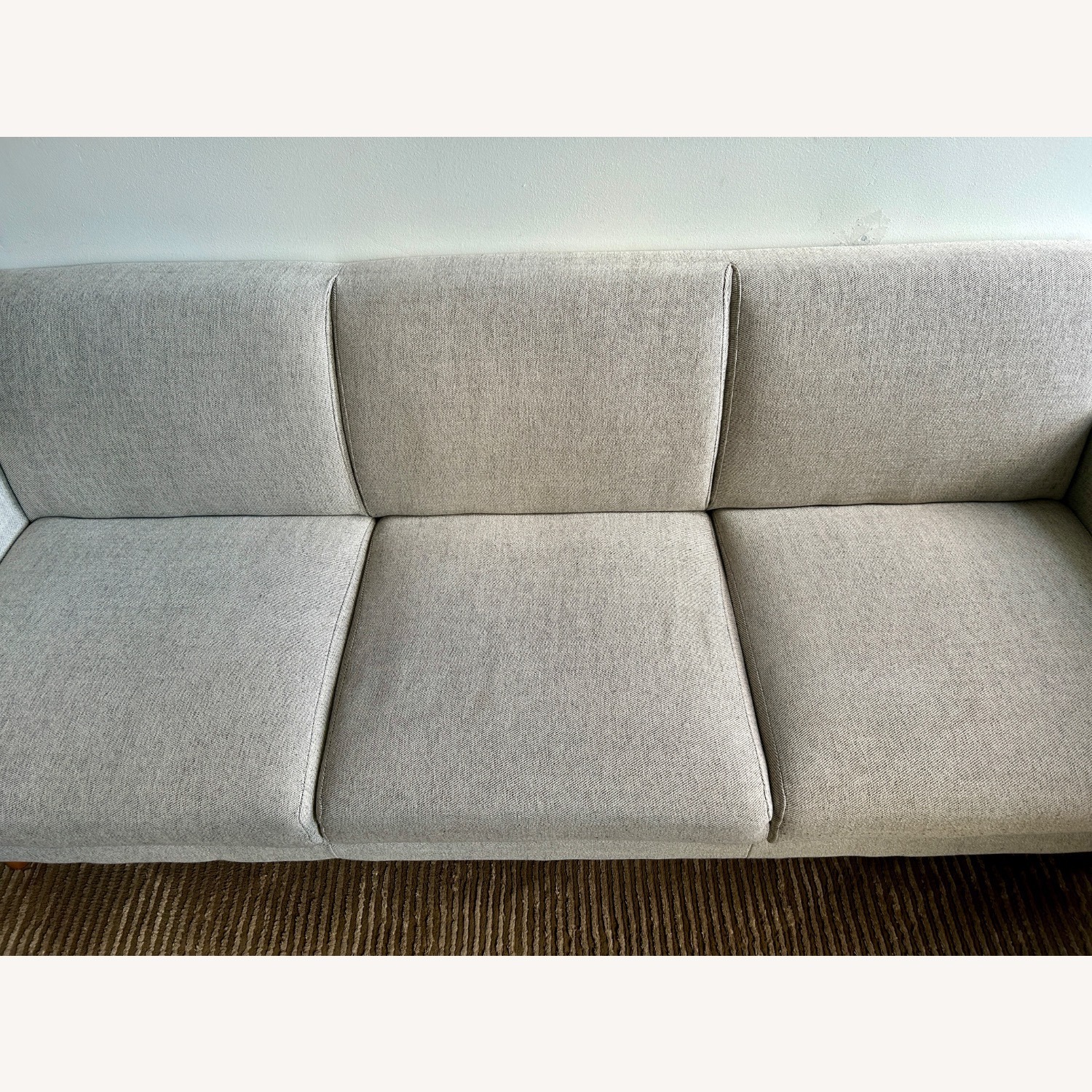 West Elm 82’ Oliver Sofa in Twill Dove  - image-6