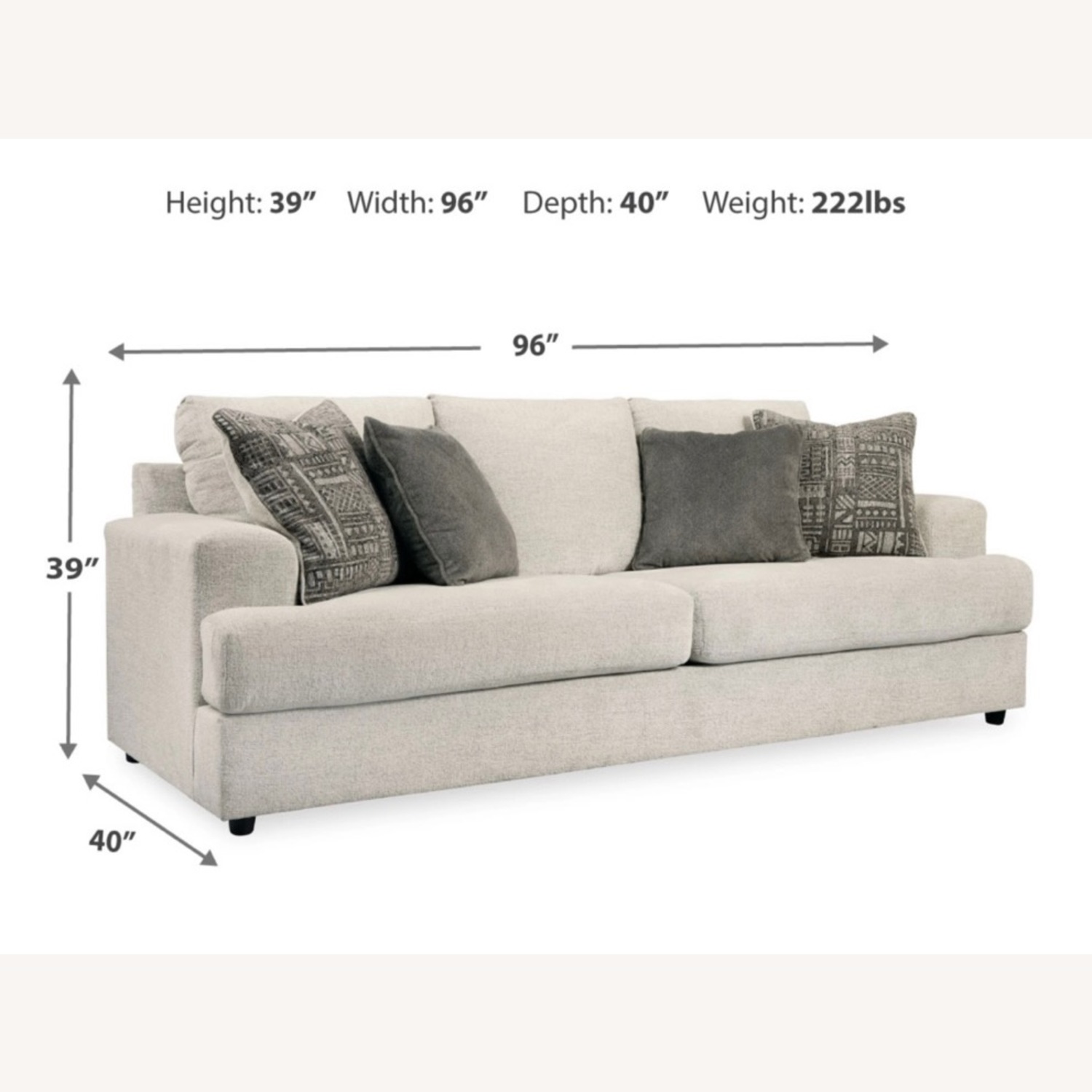 Soletren Queen Sleeper Sofa - image-6