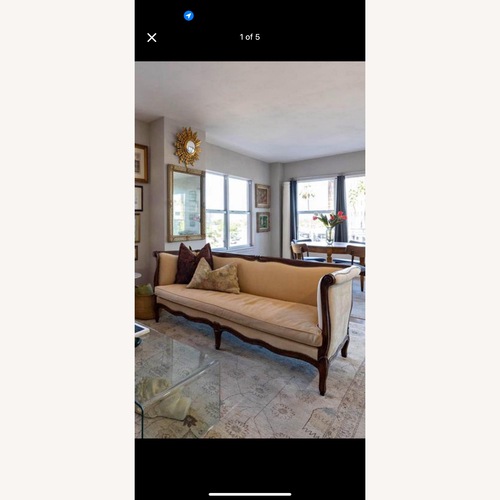 Used Vintage/Antique Natural 3+ Seater Sofa for sale on AptDeco