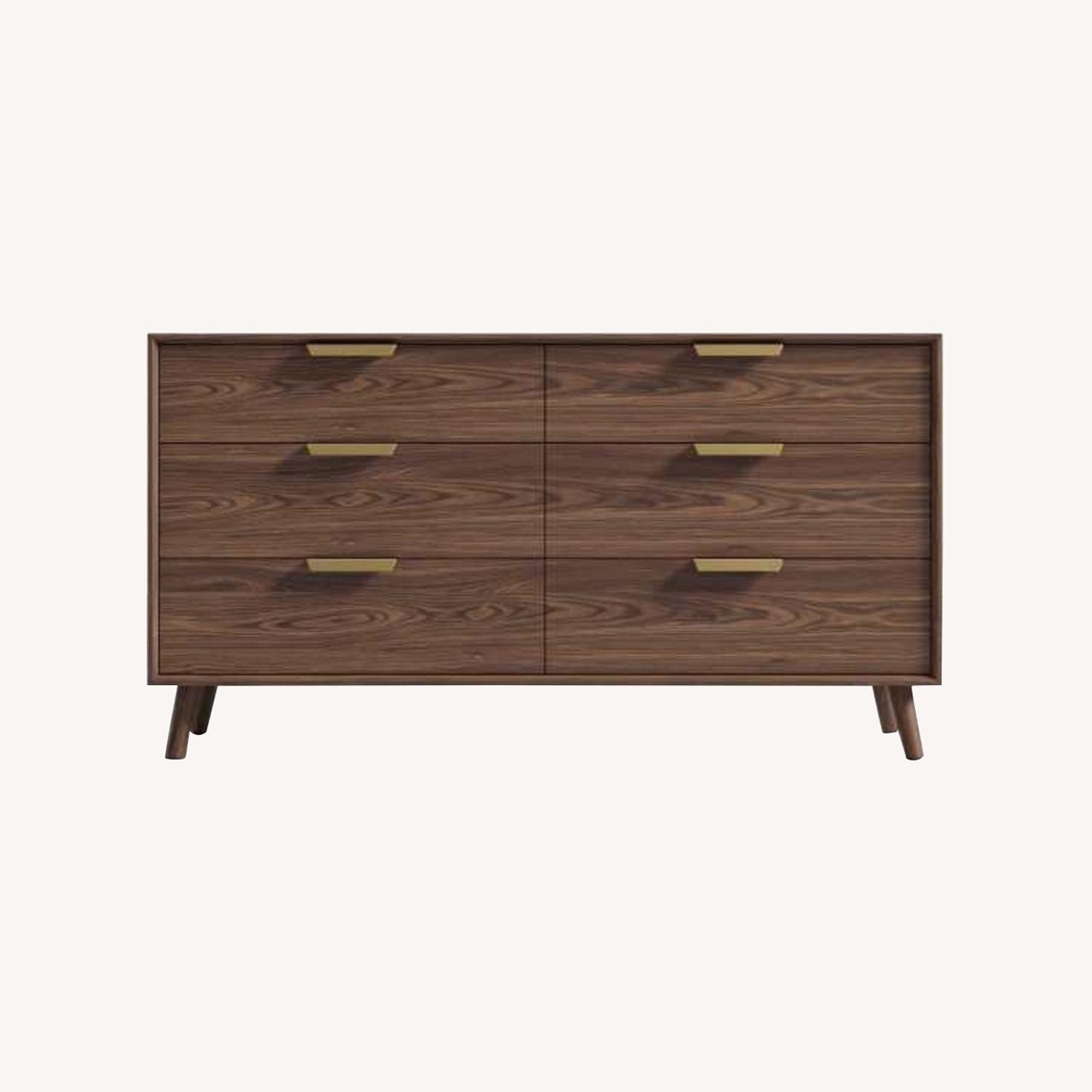 Rove Concepts Dark Brown Wood Dresser - image-0