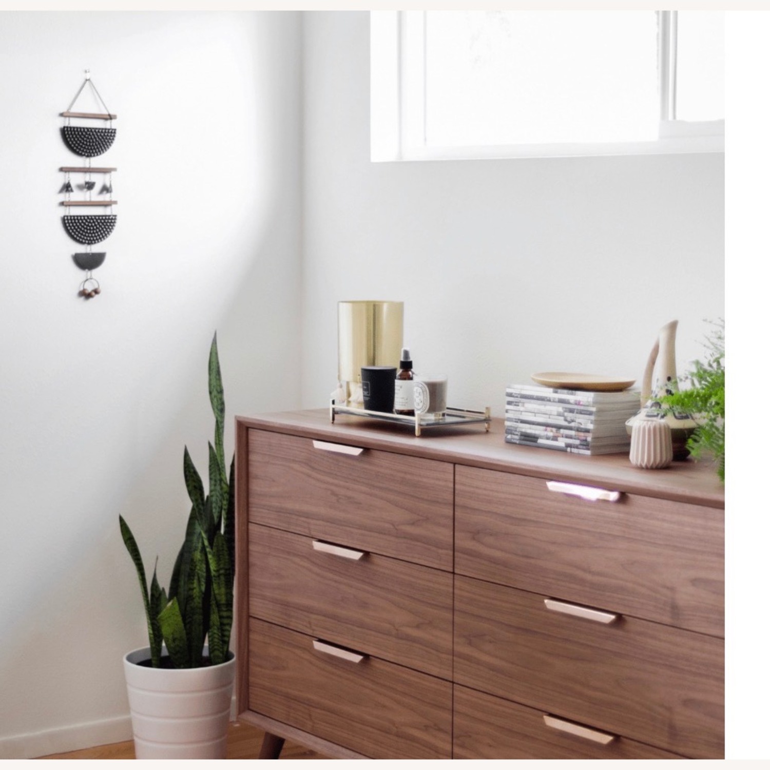 Rove Concepts Dark Brown Wood Dresser - image-1