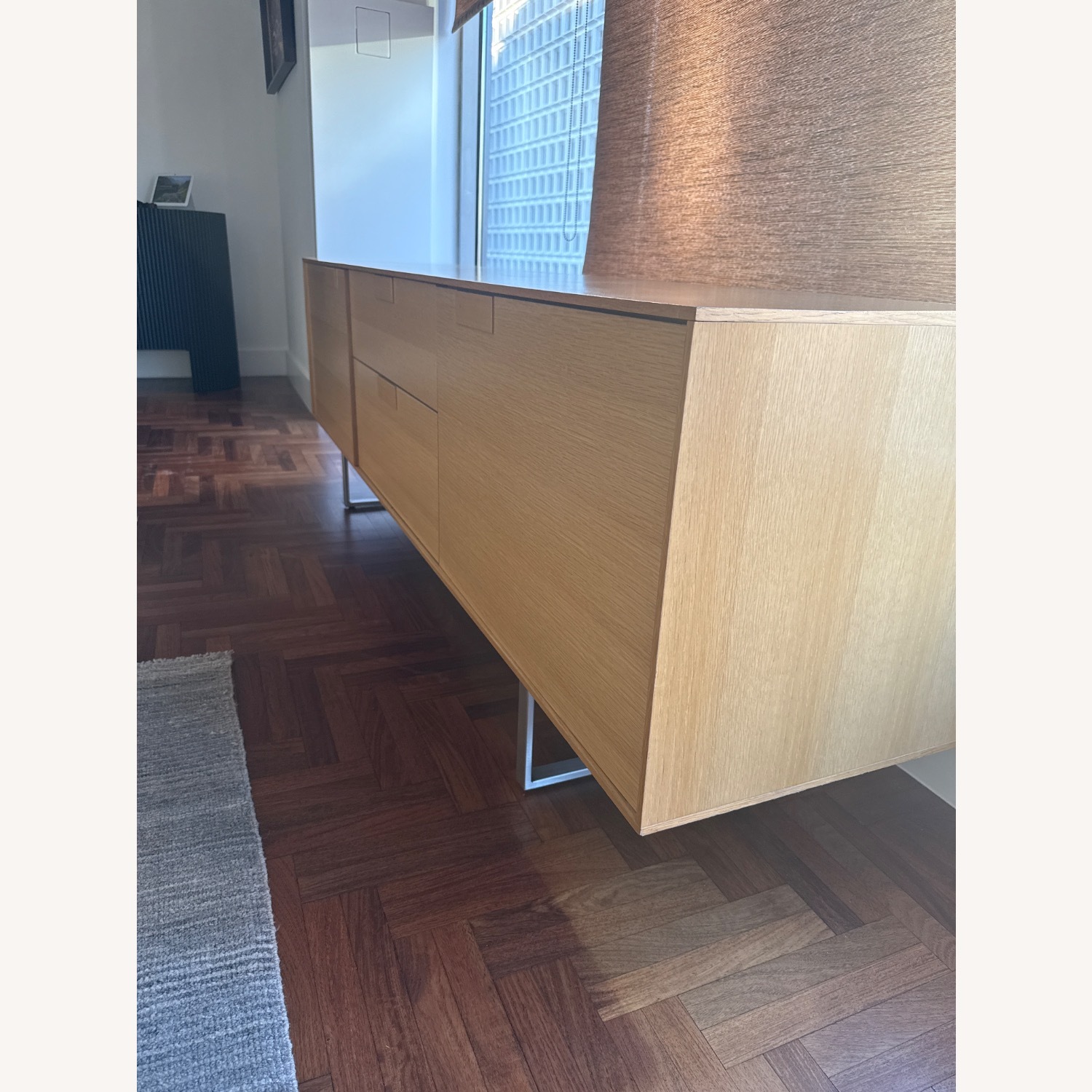 ABC Carpet and Home Natural Wood Media Storage - image-3