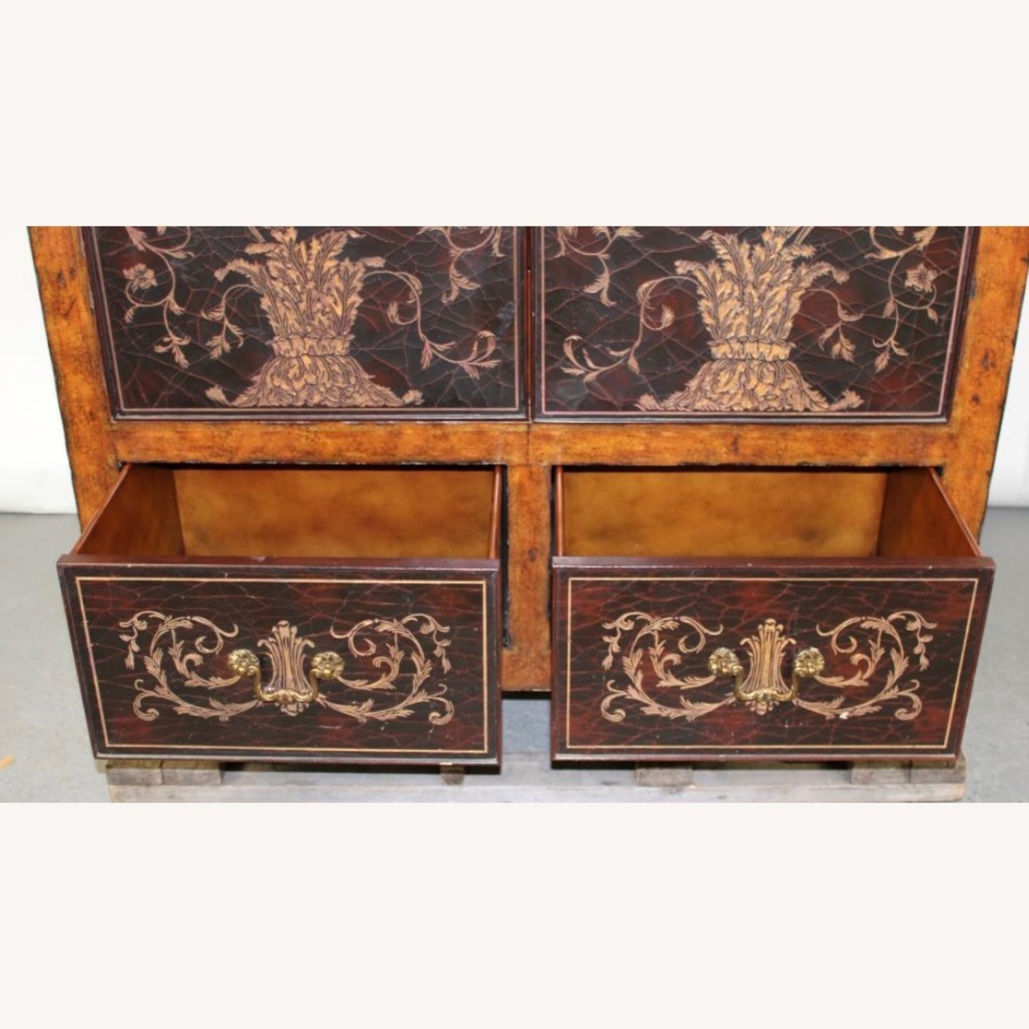 Vintage Regency Maitland Smith Armoire - image-2