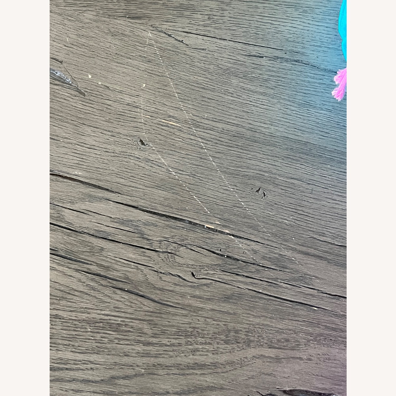 Restoration Hardware Dark Brown Dining Set - image-4