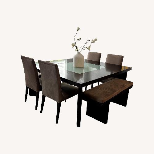 Used Theodores Modern Wood Dining Set for sale on AptDeco
