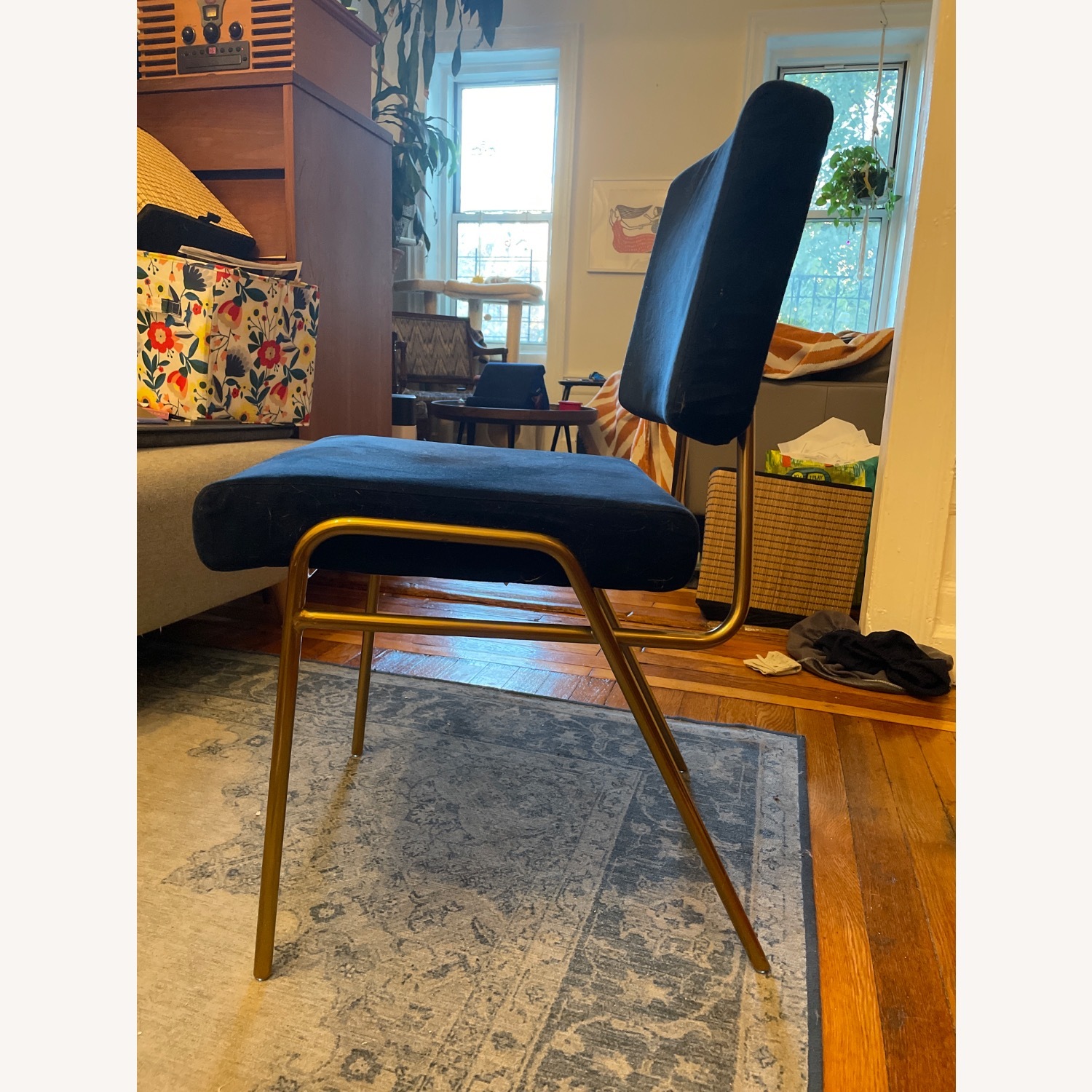 West Elm Wire Framing Dining Chairs - image-2