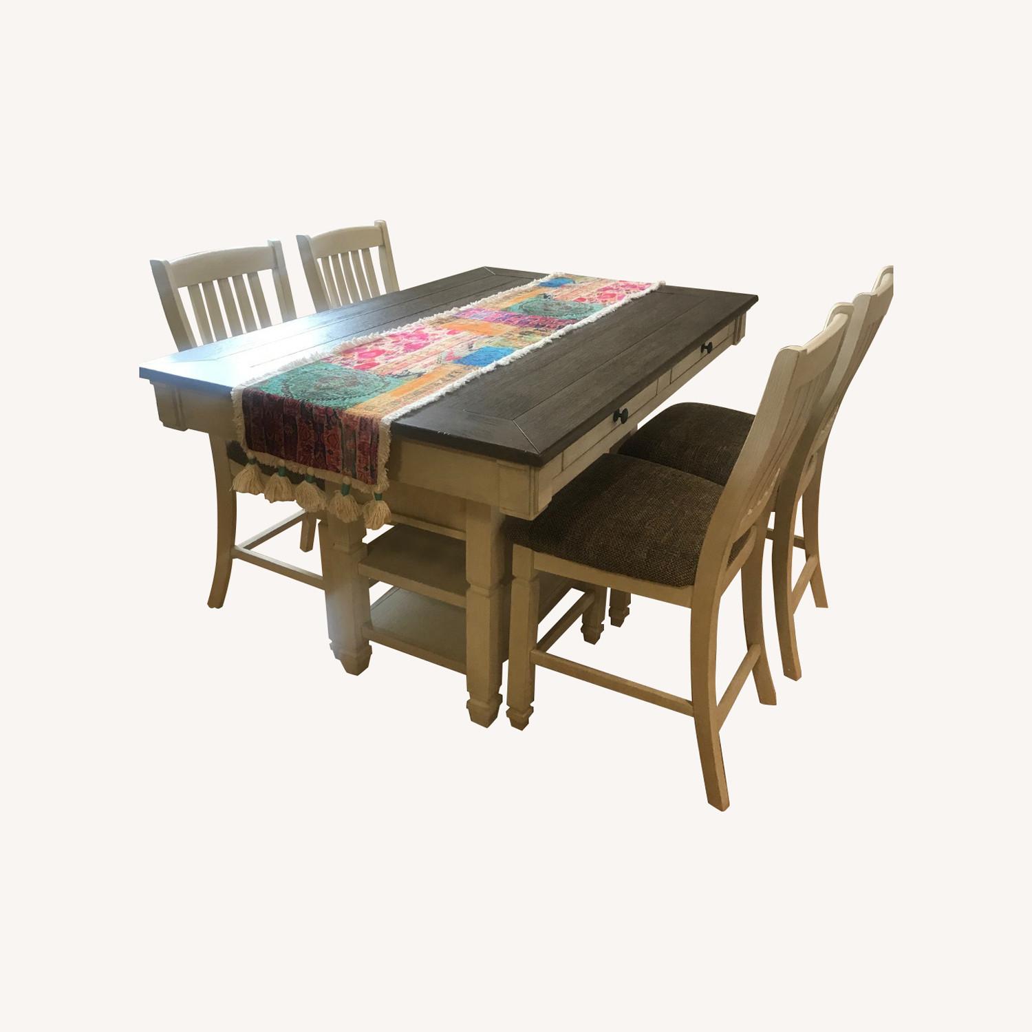 Ashley Bolanburg Counter Height Dining Set - image-6