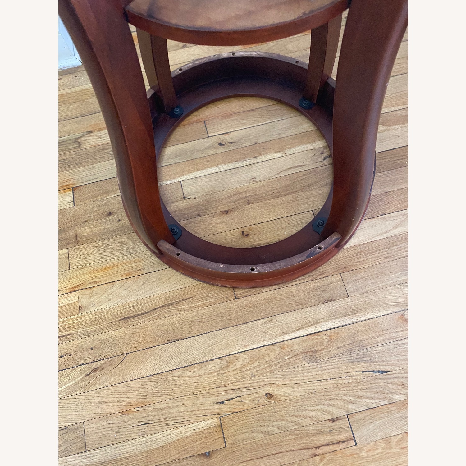 American Furniture Classic Wood -Glass Side Tables - image-5