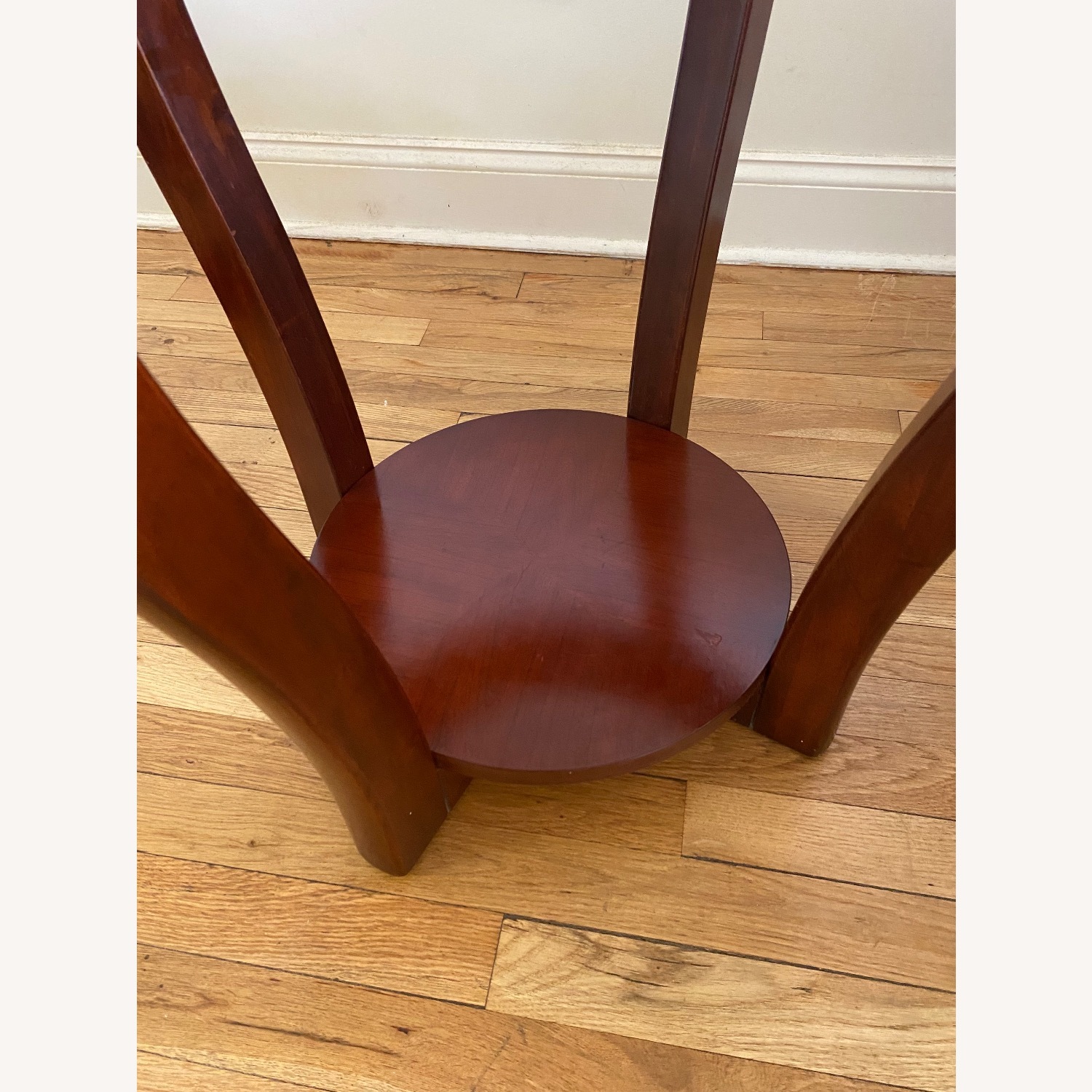 American Furniture Classic Wood -Glass Side Tables - image-8