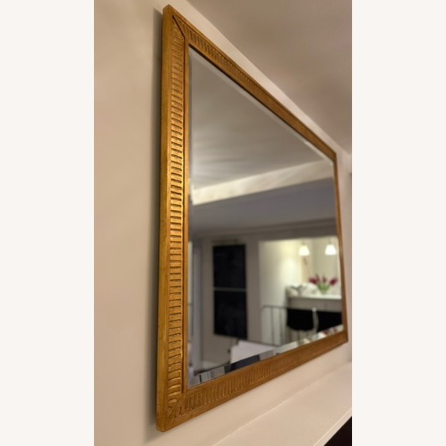 Friedman Brothers Classic Gold Bevel Mirror - image-2