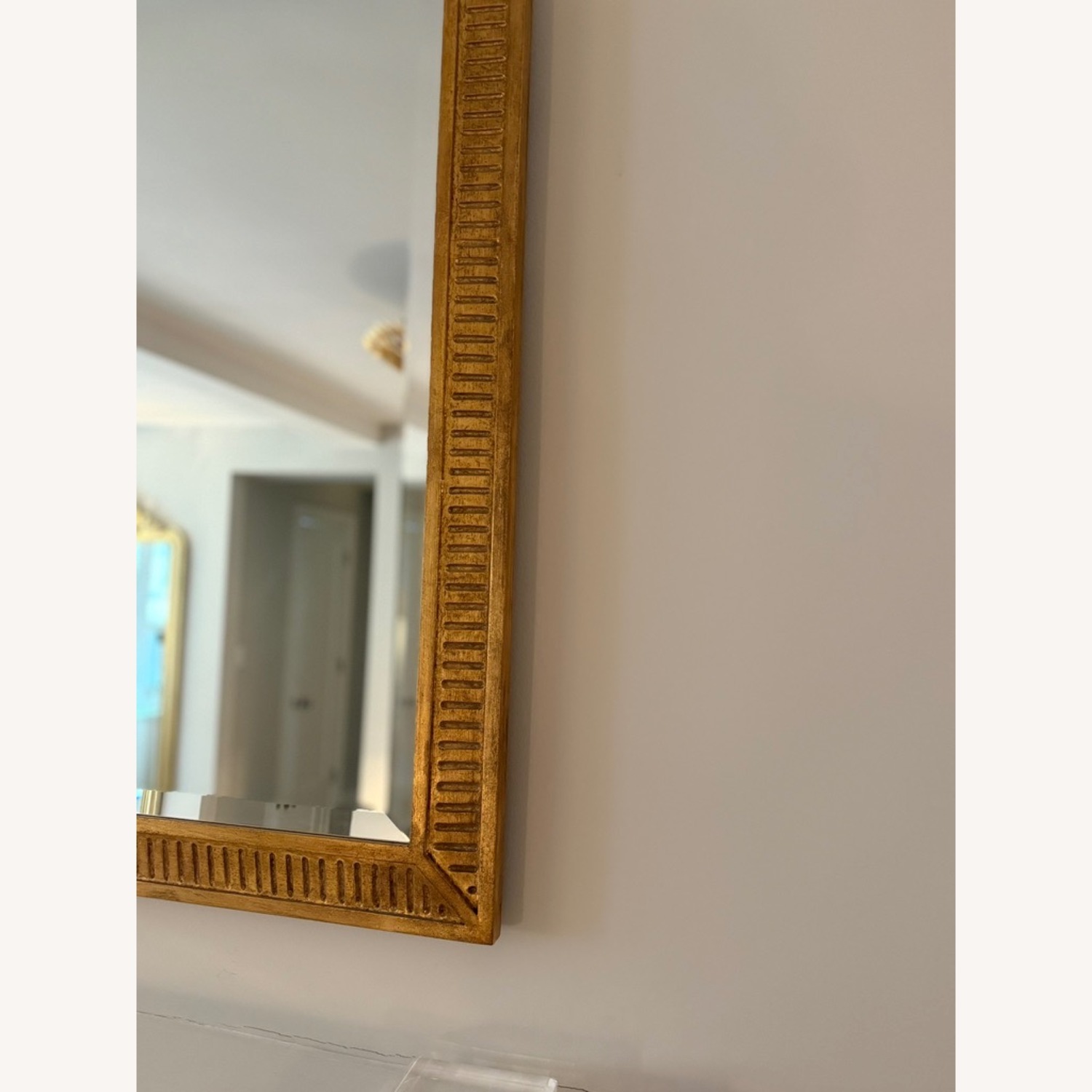 Friedman Brothers Classic Gold Bevel Mirror - image-5
