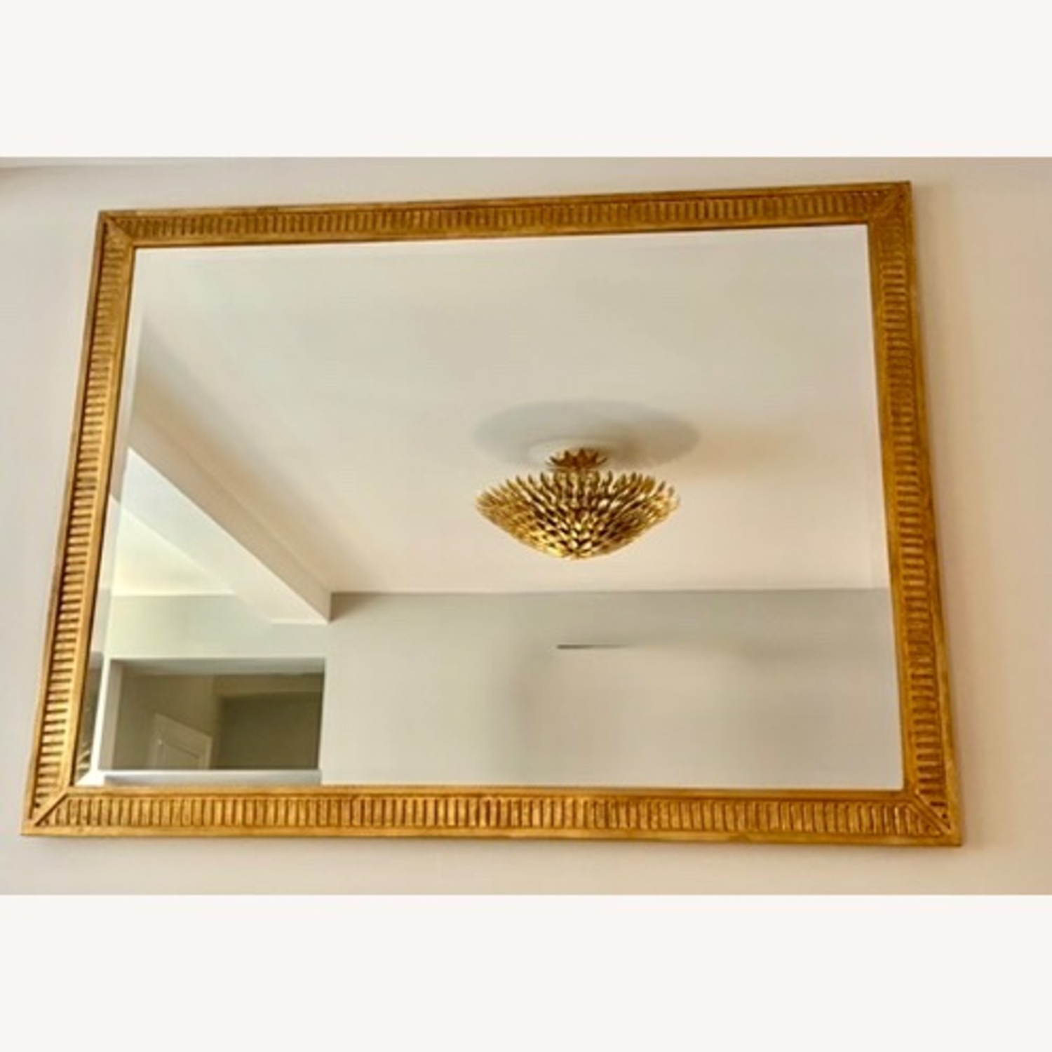 Friedman Brothers Classic Gold Bevel Mirror - image-4