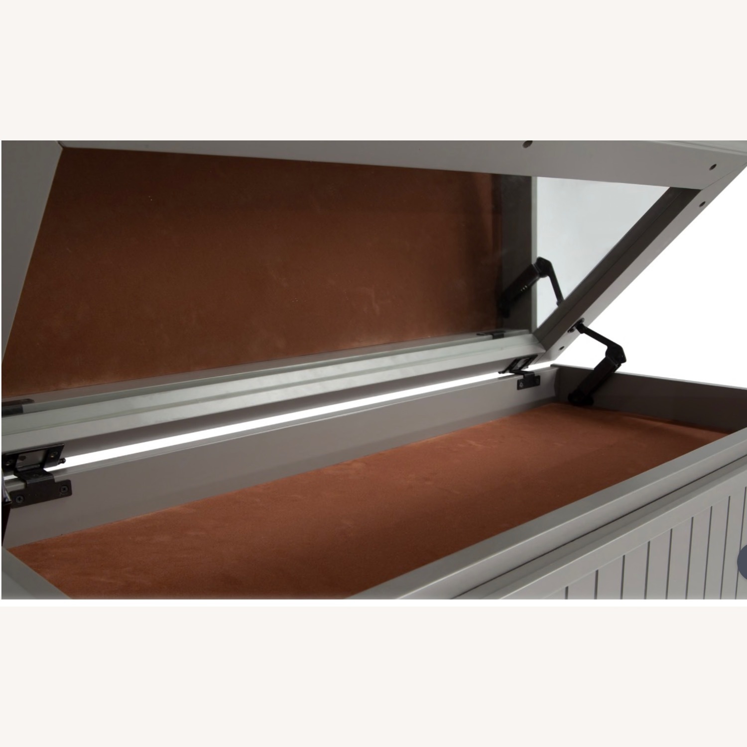 Bob's Discount Furniture Dark Gray Dresser - image-3