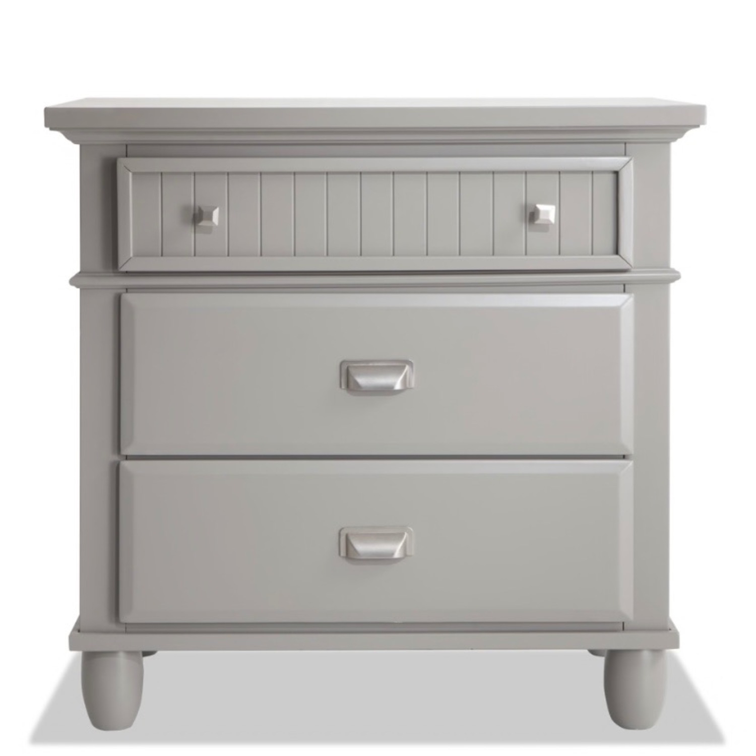 Bob's Discount Furniture Dark Gray Nightstand - image-5