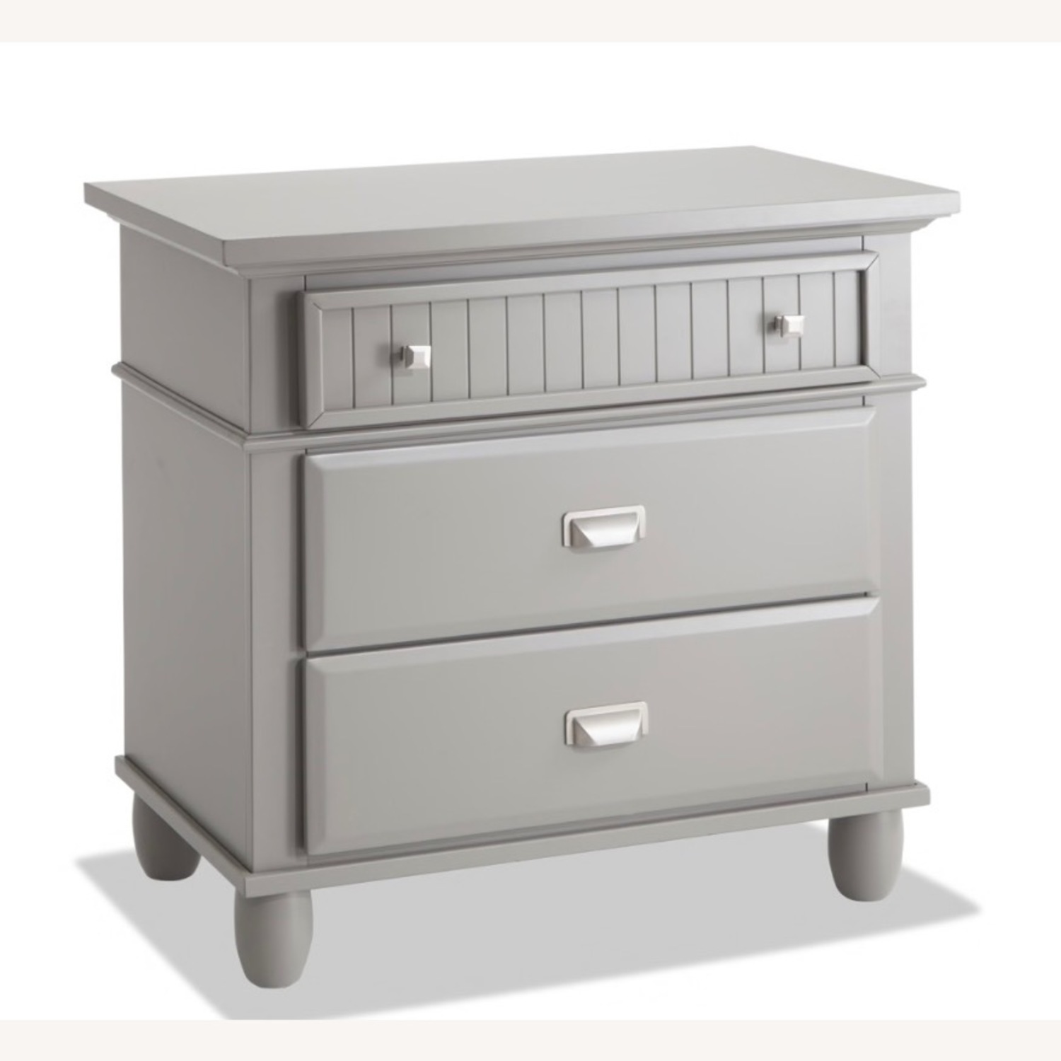 Bob's Discount Furniture Dark Gray Nightstand - image-2