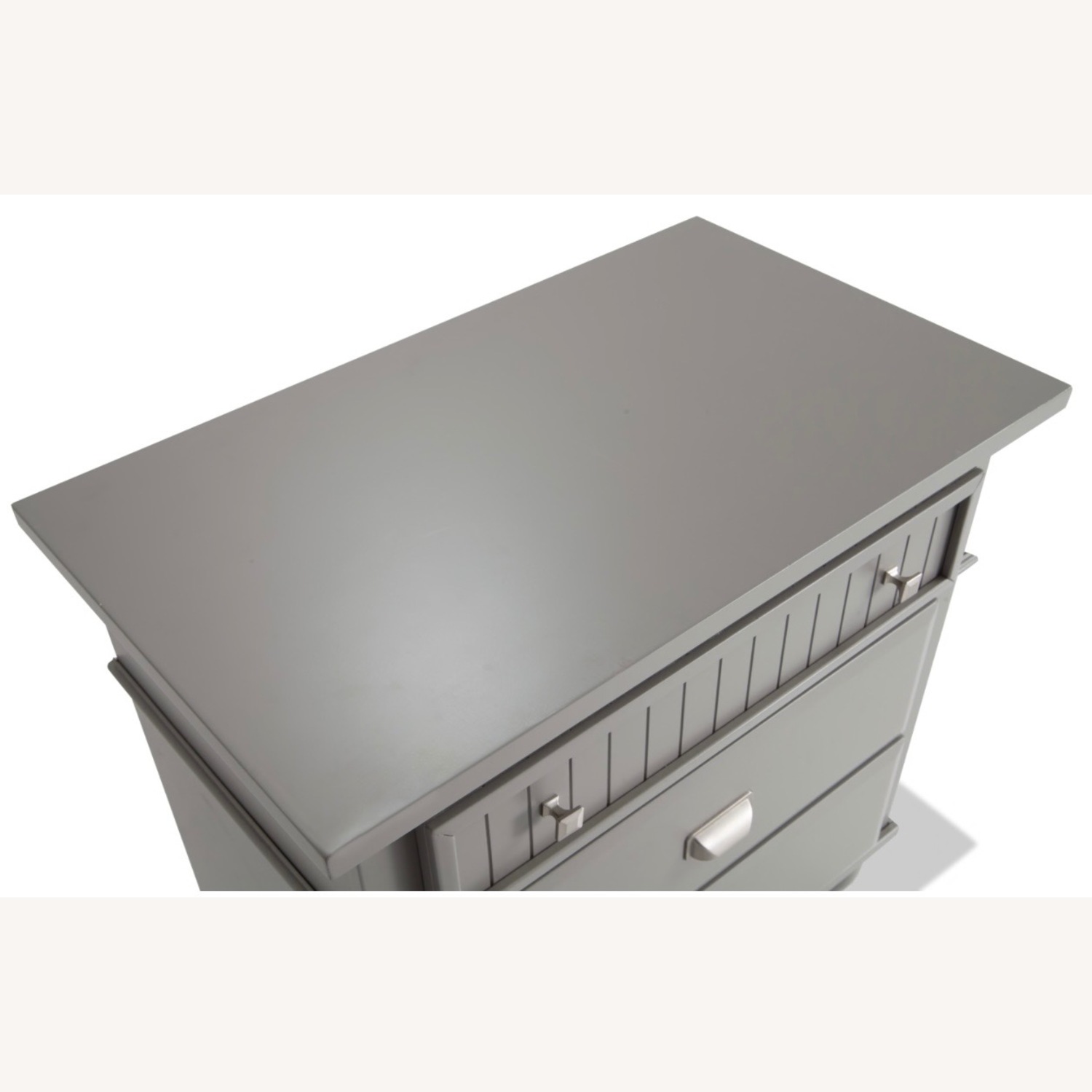 Bob's Discount Furniture Dark Gray Nightstand - image-4