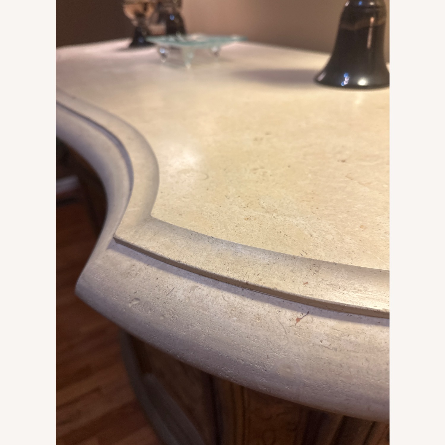 Henredon Buffet Granite Top Hand Painted - image-10