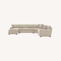 Macy's Natural Fabric 3+ Piece Sectional