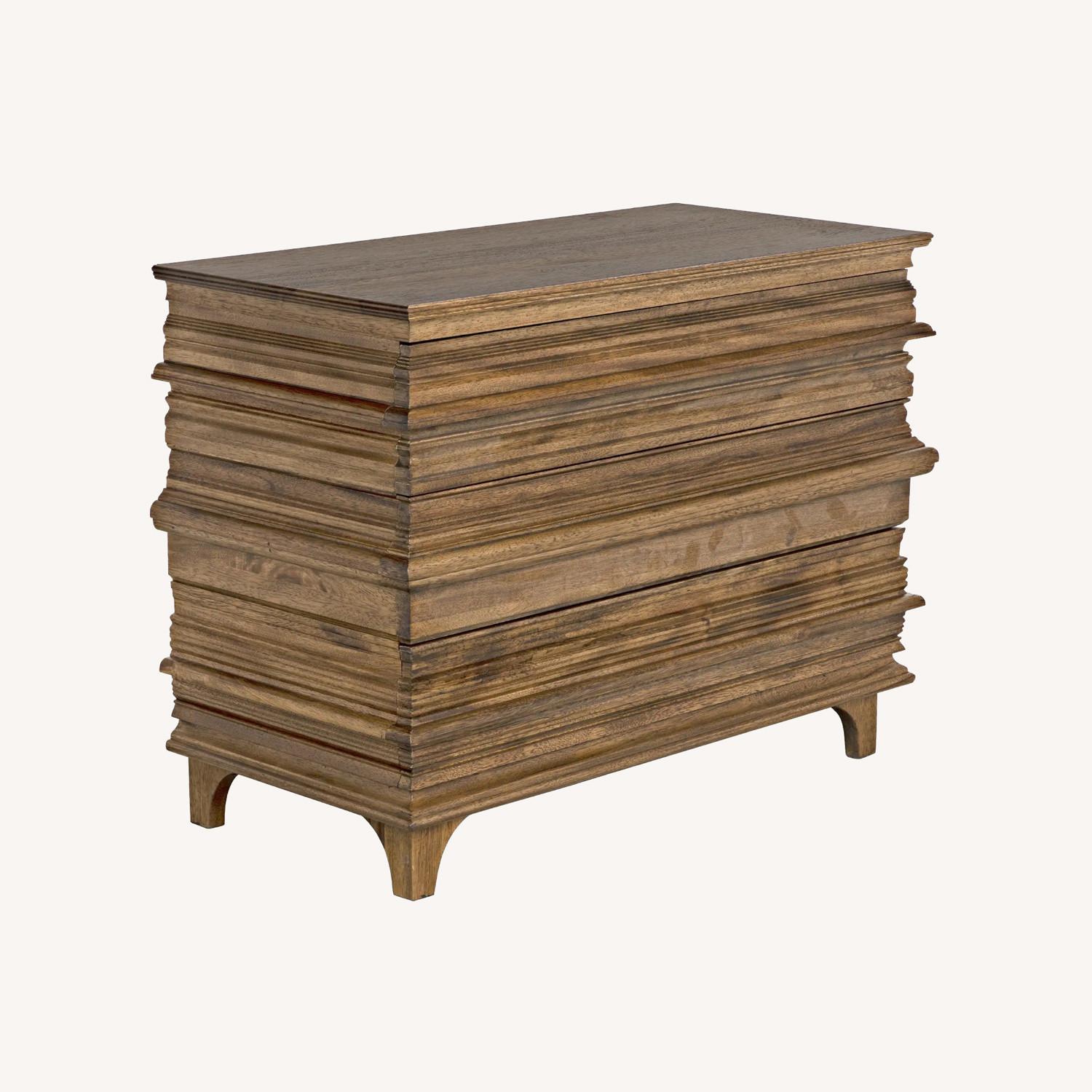 Noir Bernard Chests in a Dark Walnut 2 - image-0