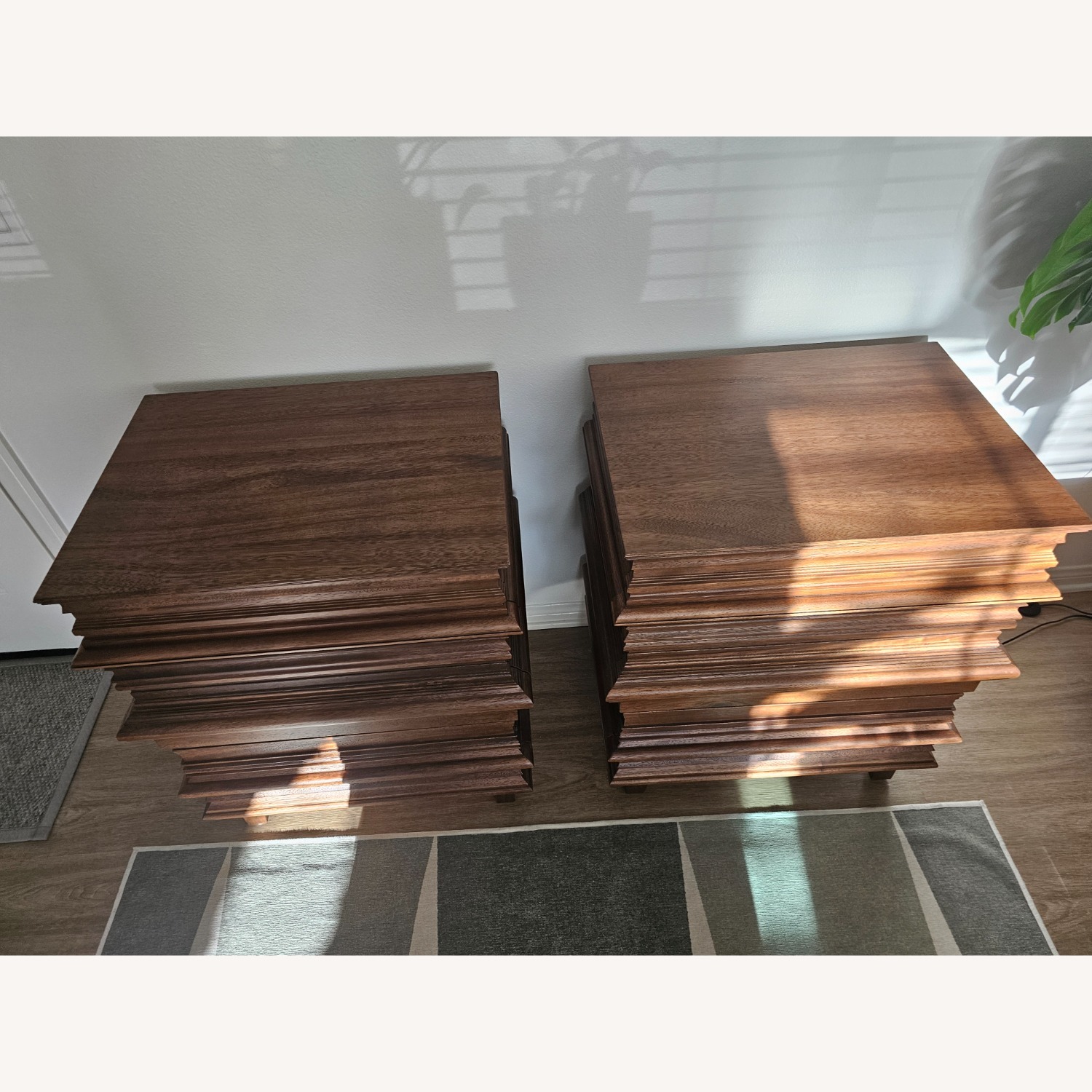 Noir Bernard Chests in a Dark Walnut 2 - image-3