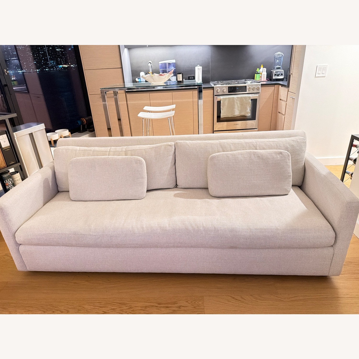 West Elm Harmony 104” Sofa Bench - image-4